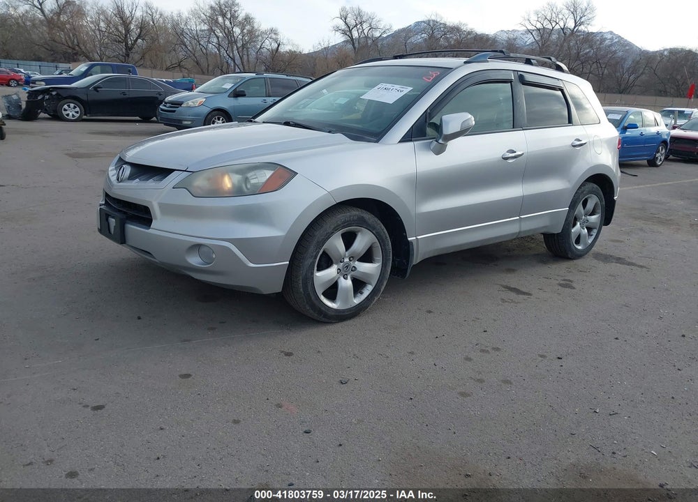 2007 ACURA RDX VIN: 5J8TB18587A018409