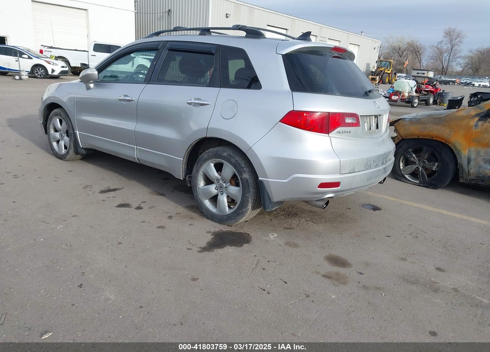 2007 ACURA RDX VIN: 5J8TB18587A018409