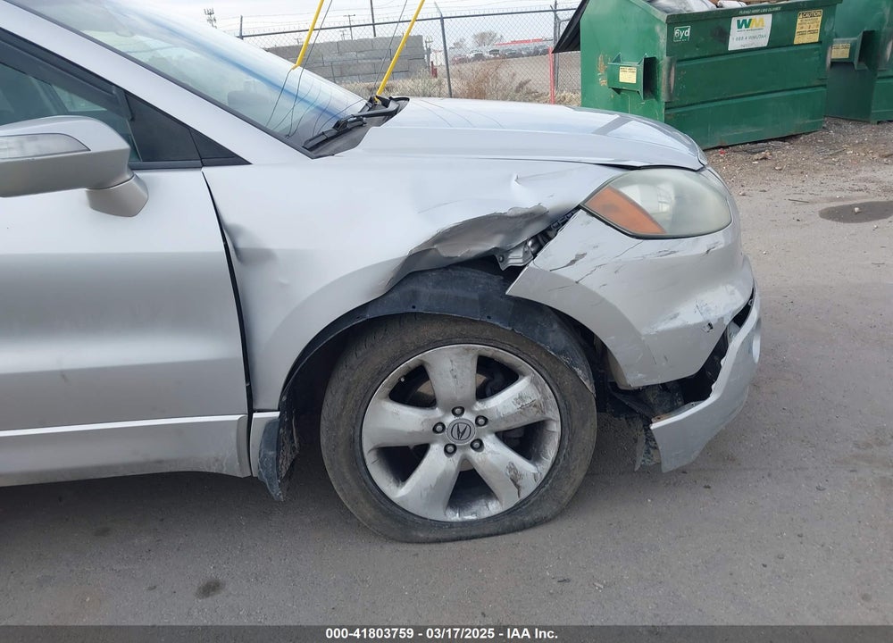 2007 ACURA RDX VIN: 5J8TB18587A018409