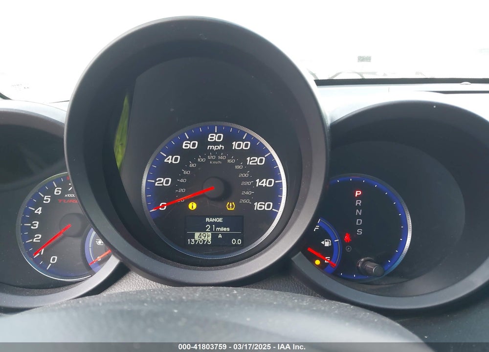 2007 ACURA RDX VIN: 5J8TB18587A018409
