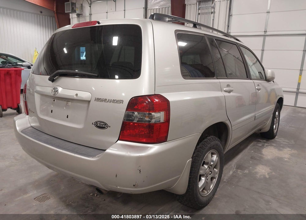 2004 TOYOTA HIGHLANDER VIN: JTEEP21A140038259