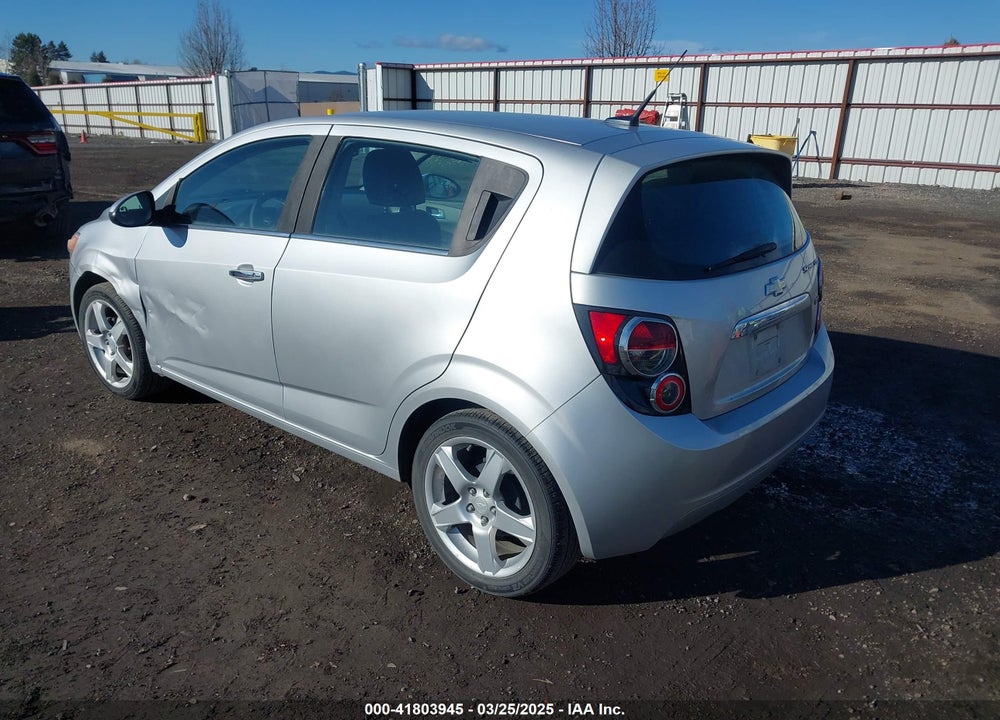 2013 CHEVROLET SONIC VIN: 1G1JE6SB2D4104651