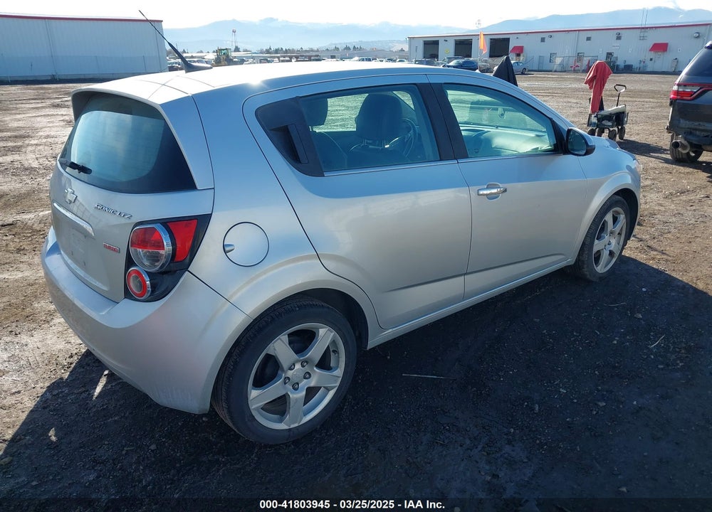 2013 CHEVROLET SONIC VIN: 1G1JE6SB2D4104651