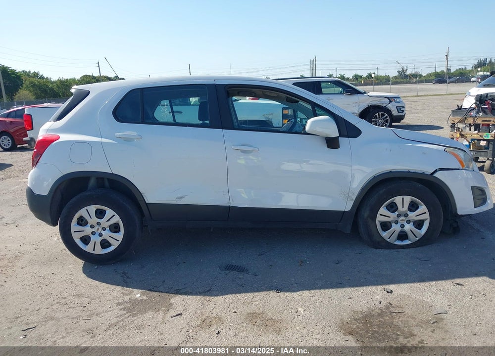 2016 CHEVROLET TRAX VIN: 3GNCJKSB7GL264728