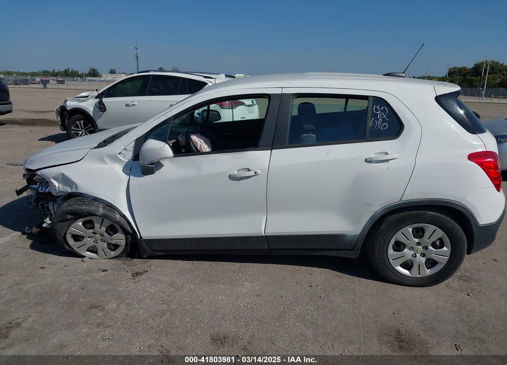 2016 CHEVROLET TRAX VIN: 3GNCJKSB7GL264728