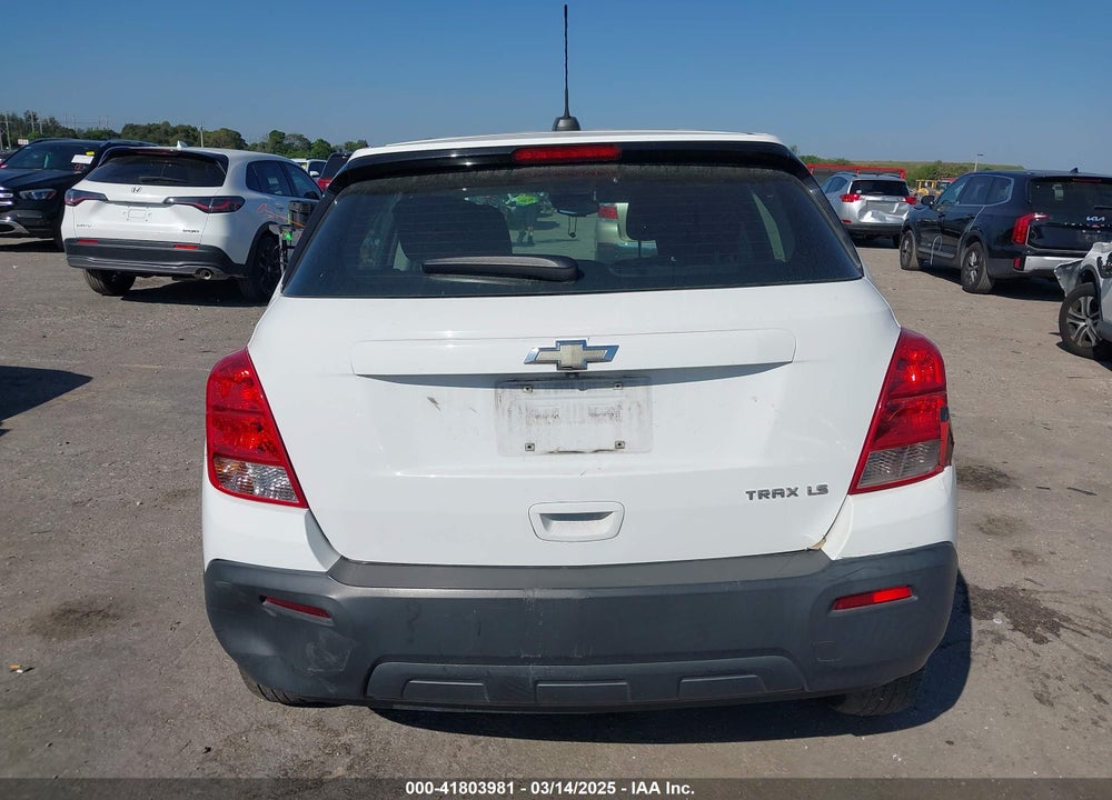 2016 CHEVROLET TRAX VIN: 3GNCJKSB7GL264728