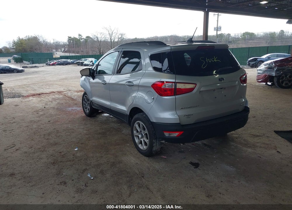 2022 FORD ECOSPORT VIN: MAJ6S3GL6NC468395