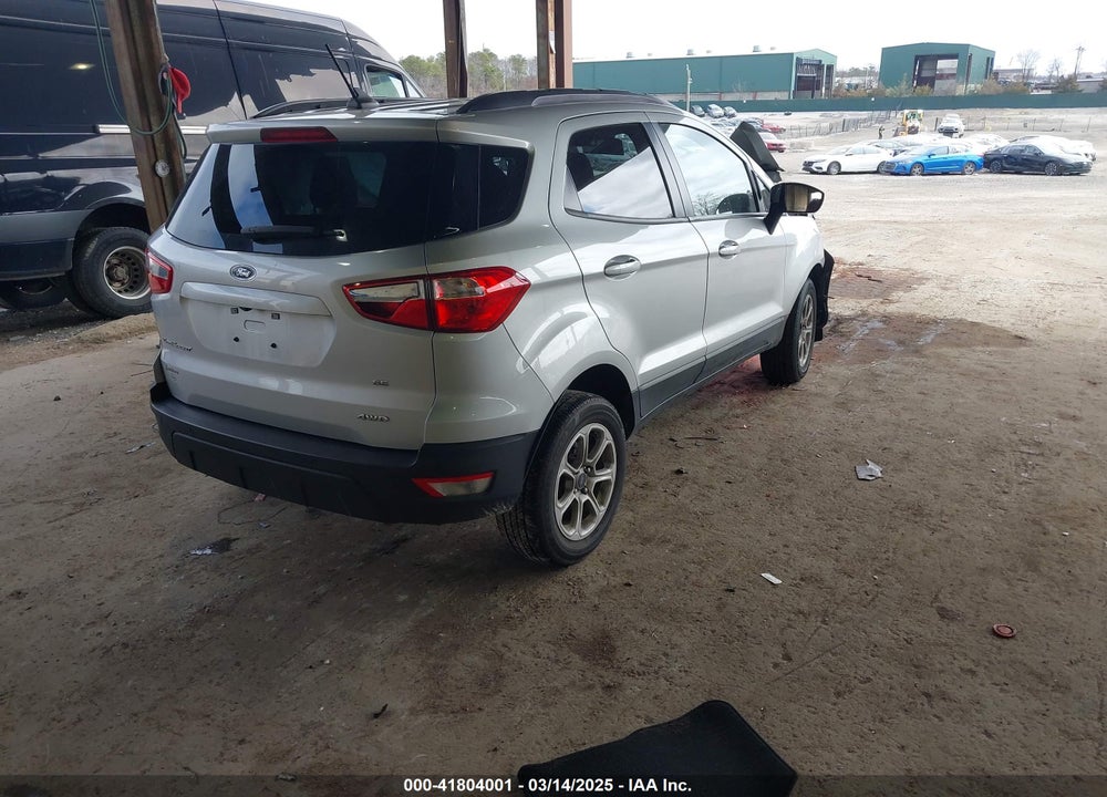 2022 FORD ECOSPORT VIN: MAJ6S3GL6NC468395