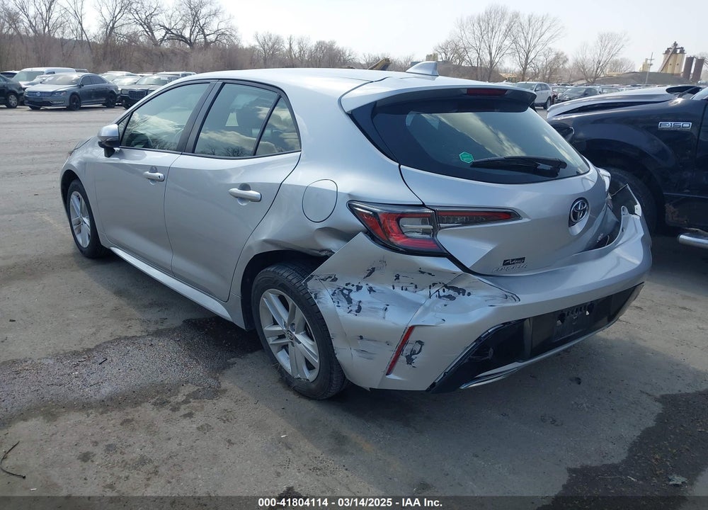 2020 TOYOTA COROLLA SE VIN: JTND4RBE6L3082916