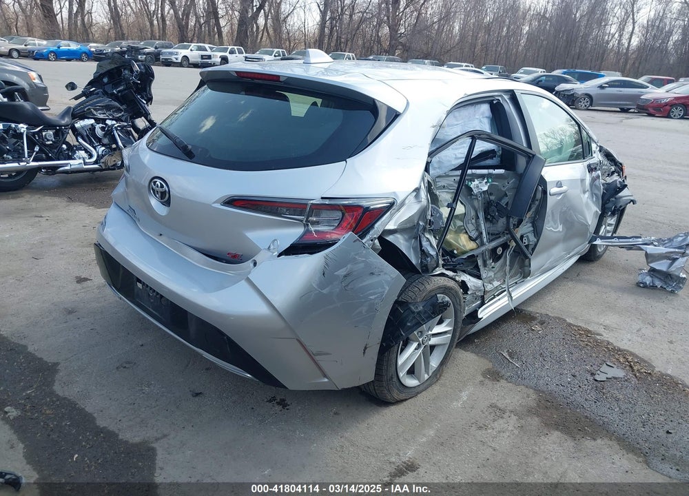2020 TOYOTA COROLLA SE VIN: JTND4RBE6L3082916