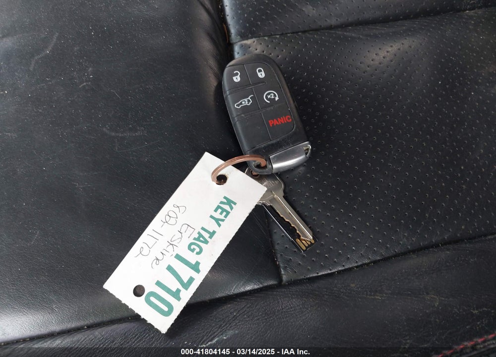 2014 DODGE DURANGO R/T VIN: 1C4SDJCT7EC468497