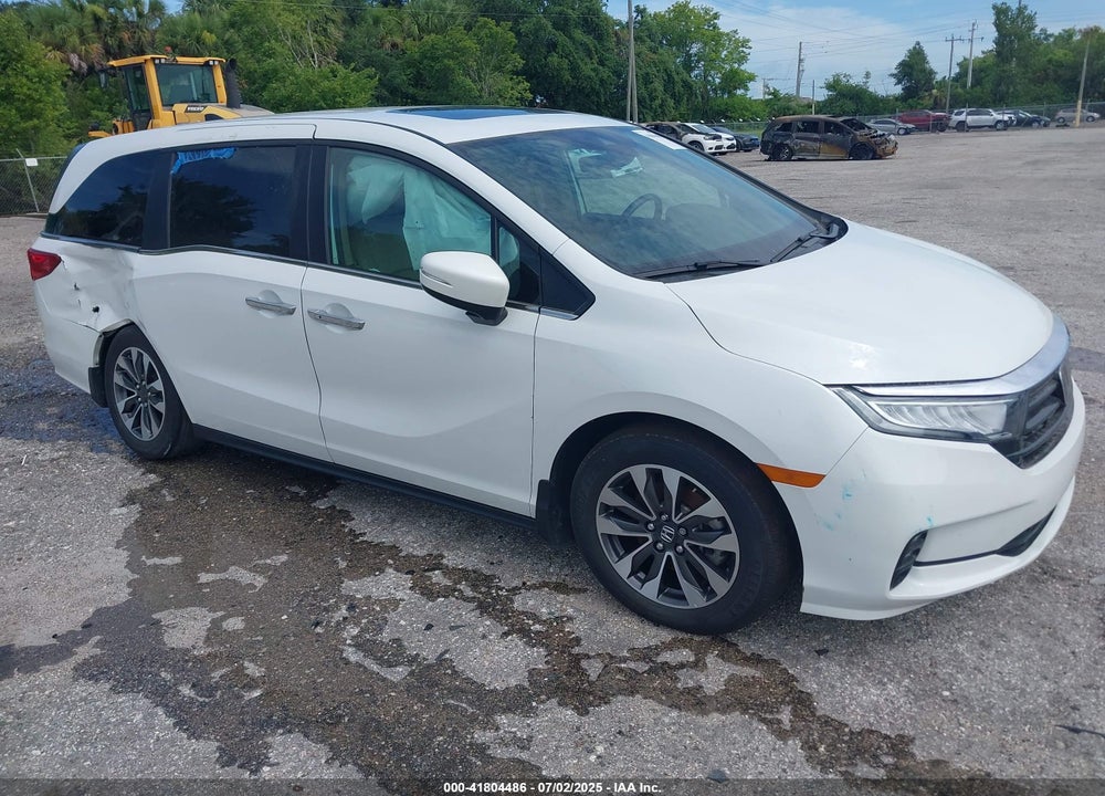 2021 HONDA ODYSSEY EX-L VIN: 5FNRL6H73MB032340