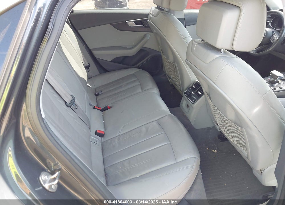 2017 AUDI A4 2.0T PREMIUM VIN: WAUENAF46HN023687