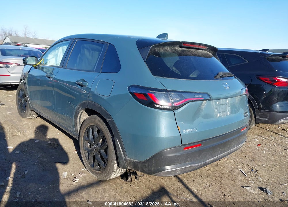 2025 HONDA HR-V AWD SPORT VIN: 3CZRZ2H54SM709369