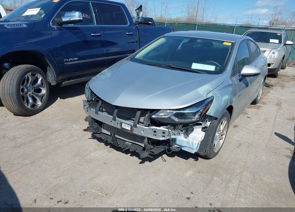 2018 CHEVROLET CRUZE LT AUTO VIN: 1G1BE5SM7J7198178