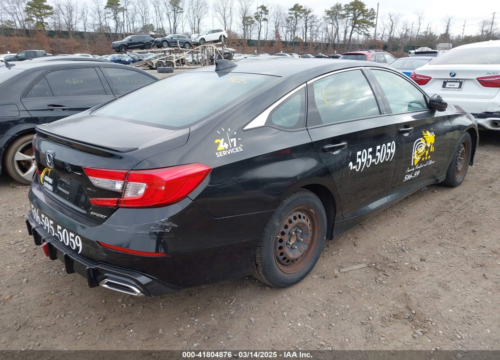 2018 HONDA ACCORD VIN: 1HGCV1F38JA186776