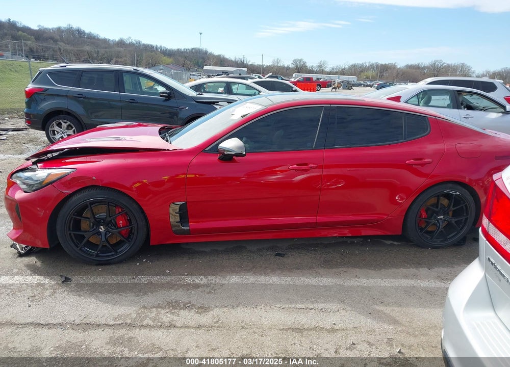 2018 KIA STINGER GT2 VIN: KNAE55LC8J6037979