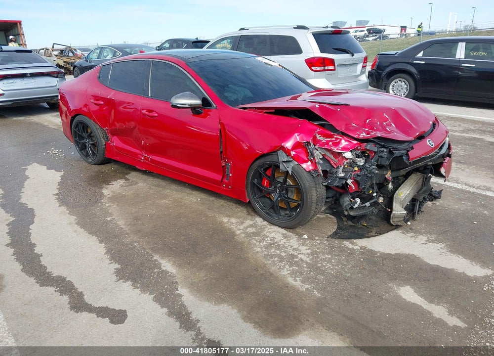 2018 KIA STINGER GT2 VIN: KNAE55LC8J6037979