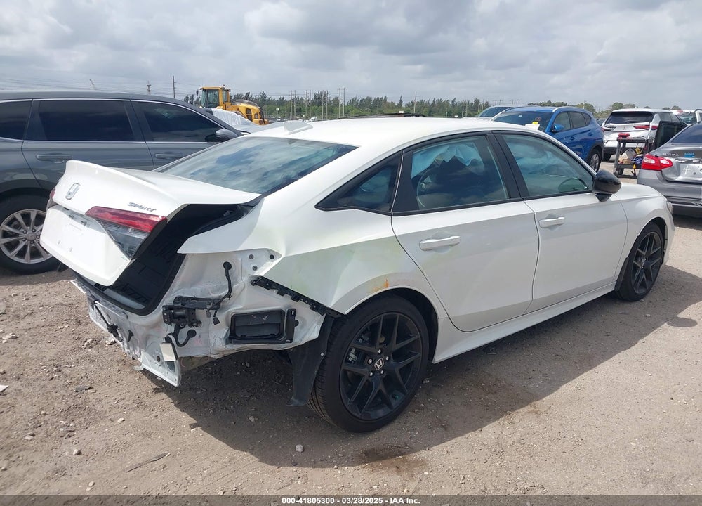 2025 HONDA CIVIC VIN: 2HGFE2F51SH543478