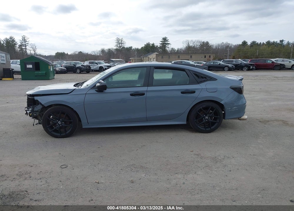 2022 HONDA CIVIC SI VIN: 2HGFE1E54NH477671