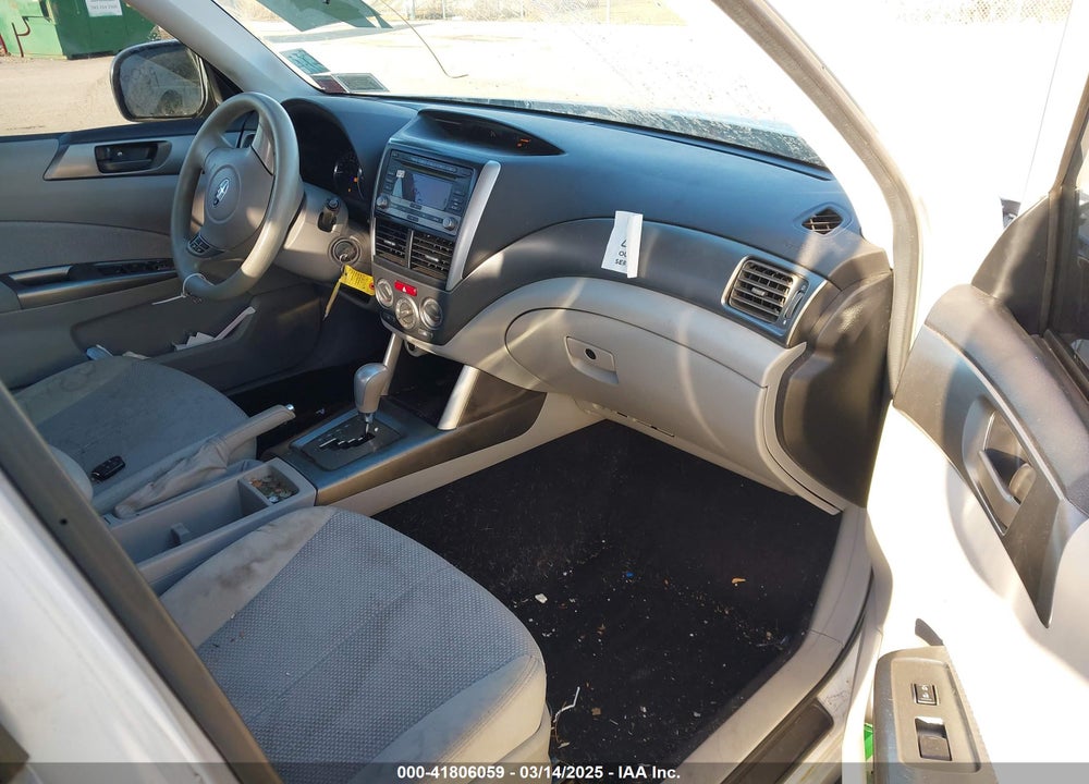 2011 SUBARU FORESTER 2.5X VIN: JF2SHABCXBH775684
