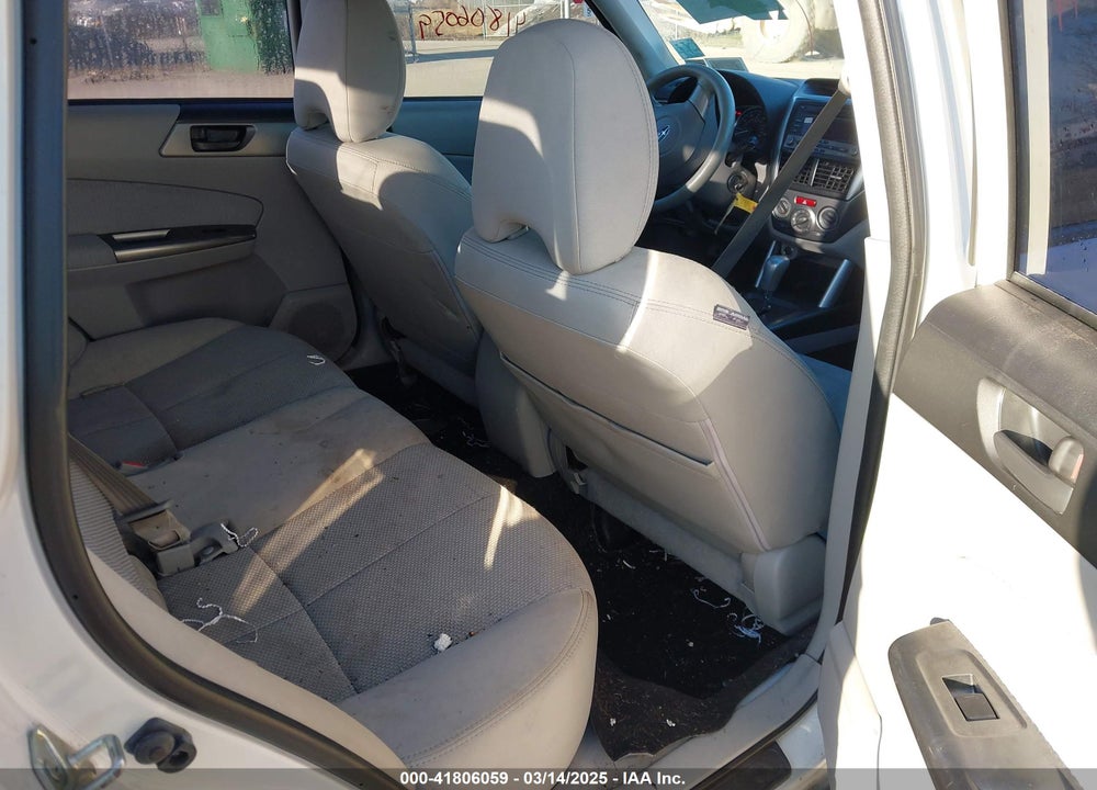 2011 SUBARU FORESTER 2.5X VIN: JF2SHABCXBH775684