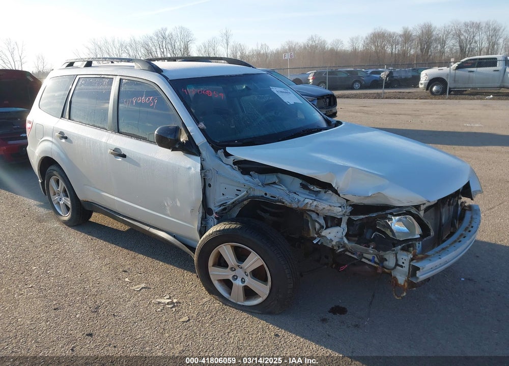 2011 SUBARU FORESTER 2.5X VIN: JF2SHABCXBH775684