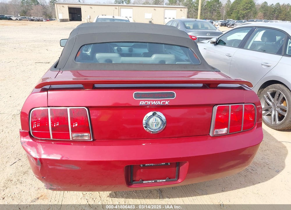 2006 FORD MUSTANG VIN: 1ZVFT84N765152002