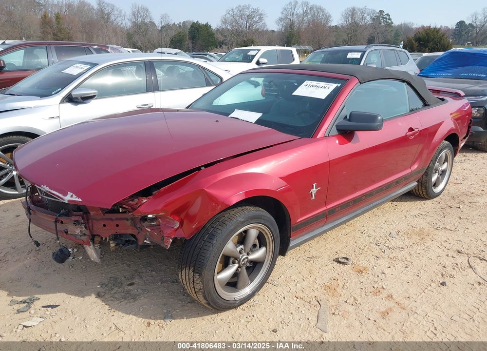 2006 FORD MUSTANG VIN: 1ZVFT84N765152002