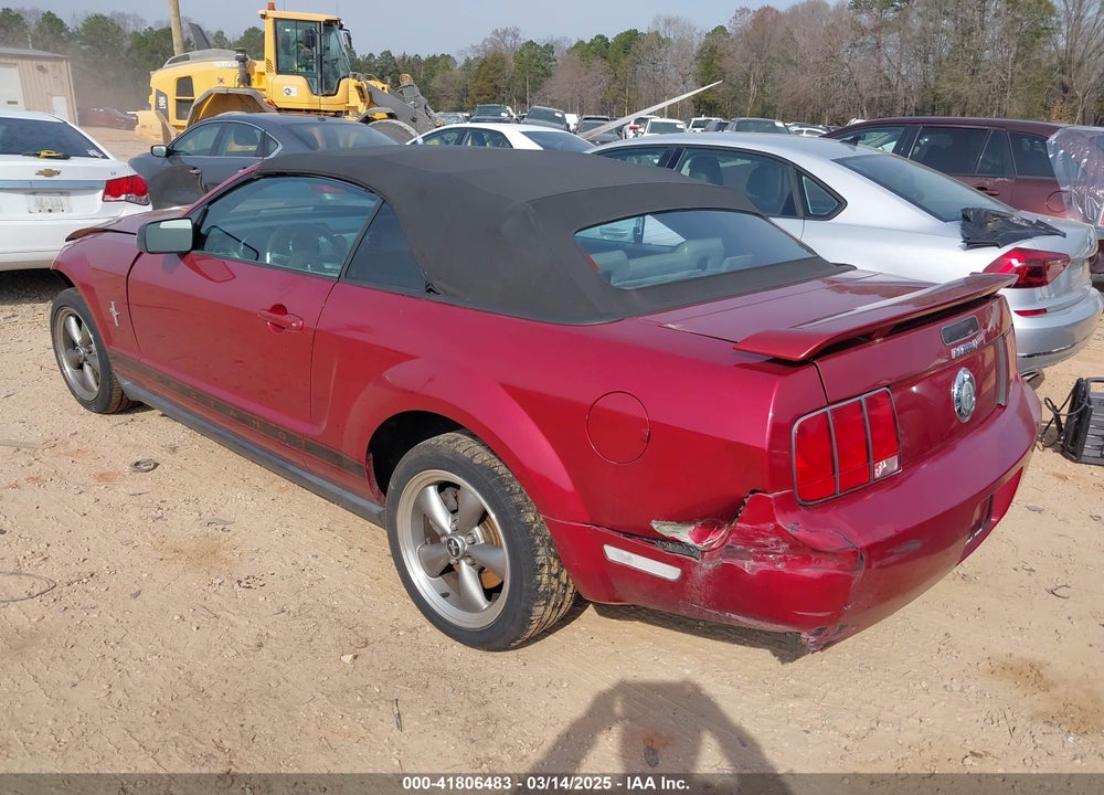 2006 FORD MUSTANG VIN: 1ZVFT84N765152002