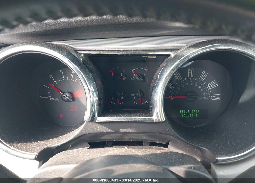 2006 FORD MUSTANG VIN: 1ZVFT84N765152002