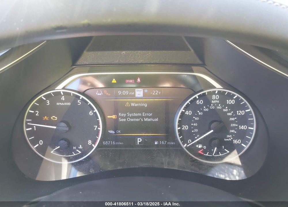 2020 NISSAN MURANO VIN: 5N1AZ2DJ9LN152841
