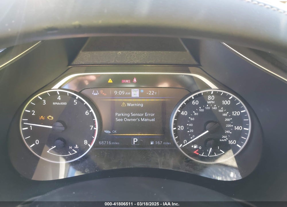 2020 NISSAN MURANO VIN: 5N1AZ2DJ9LN152841