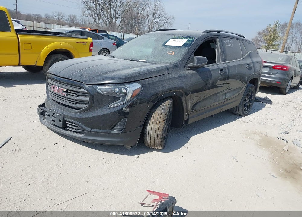 2020 GMC TERRAIN FWD SLE VIN: 3GKALMEV6LL198876