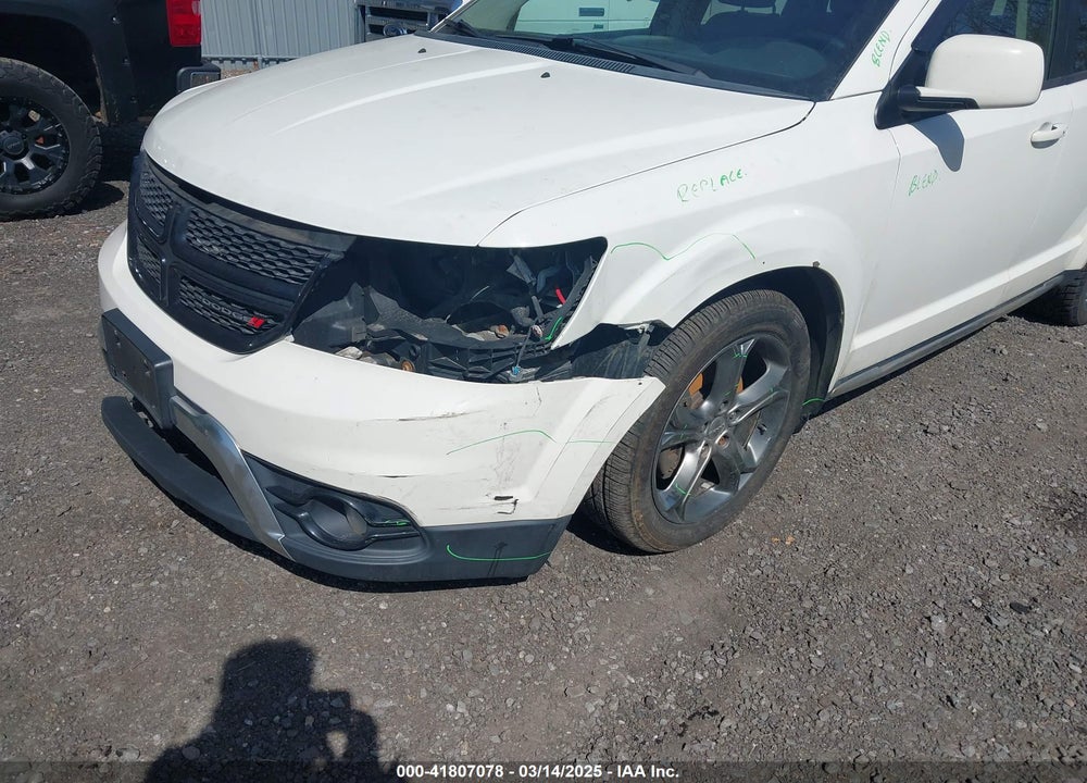 2016 DODGE JOURNEY CROSSROAD PLUS VIN: 3C4PDDGGXGT242191