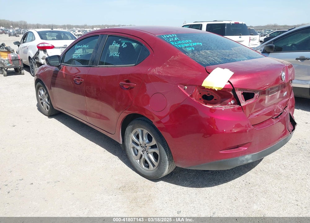 2017 TOYOTA YARIS IA VIN: 3MYDLBYV9HY177539