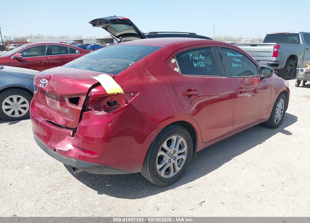 2017 TOYOTA YARIS IA VIN: 3MYDLBYV9HY177539