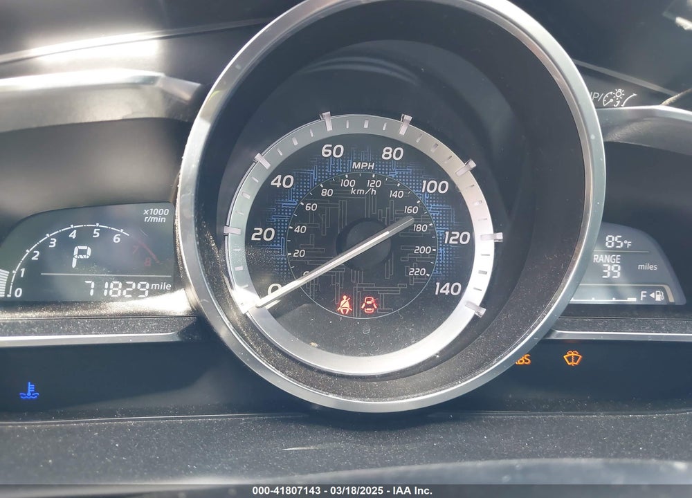 2017 TOYOTA YARIS IA VIN: 3MYDLBYV9HY177539