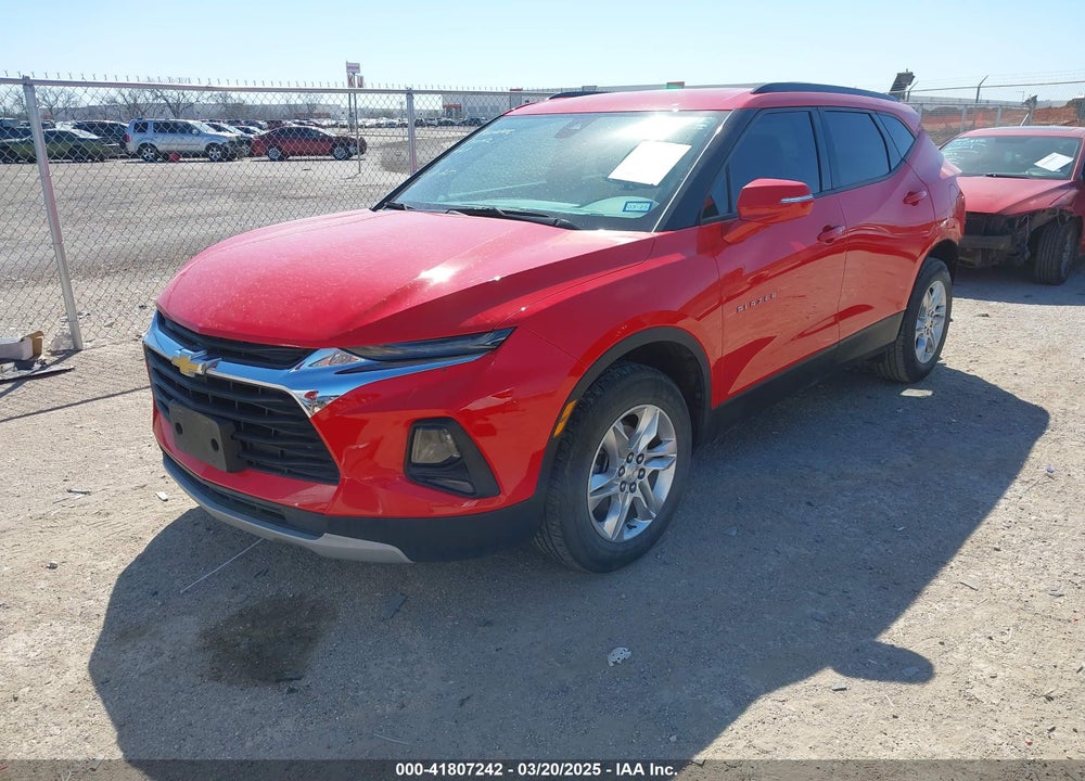 2022 CHEVROLET BLAZER VIN: 3GNKBCR42NS157028