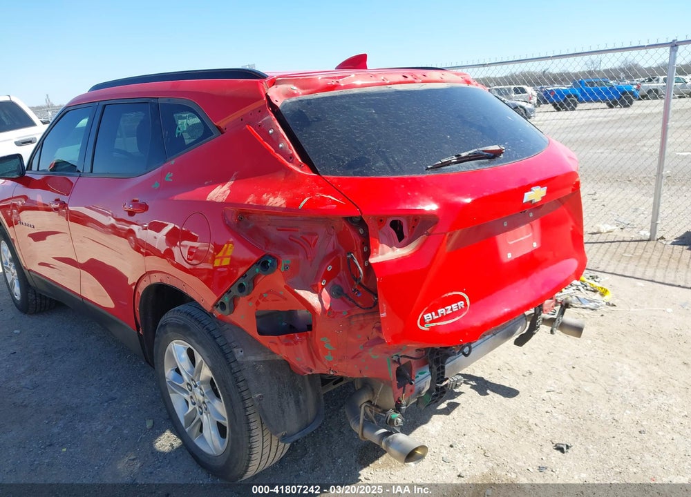 2022 CHEVROLET BLAZER VIN: 3GNKBCR42NS157028