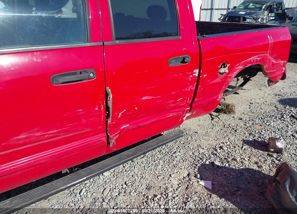 2005 DODGE RAM 1500 SLT/LARAMIE VIN: 1D7HA18D95S300795