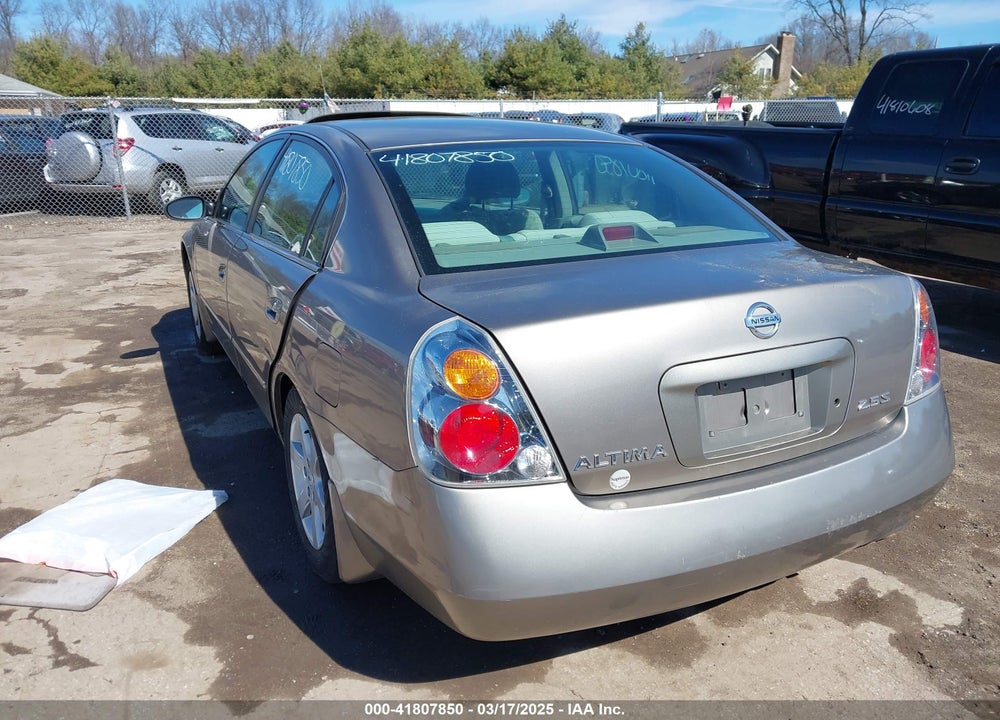 2004 NISSAN ALTIMA 2.5 S VIN: 1N4AL11D74C159255