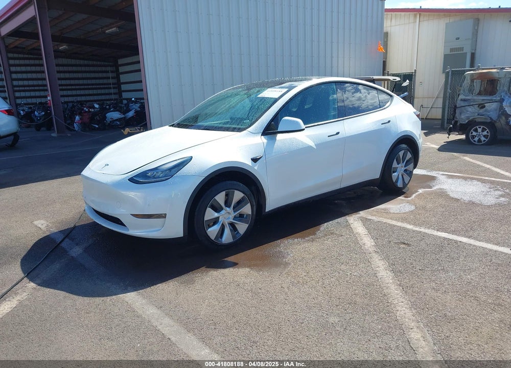 2021 TESLA MODEL Y LONG RANGE DUAL MOTOR ALL-WHEEL DRIVE VIN: 5YJYGDEE8MF293745