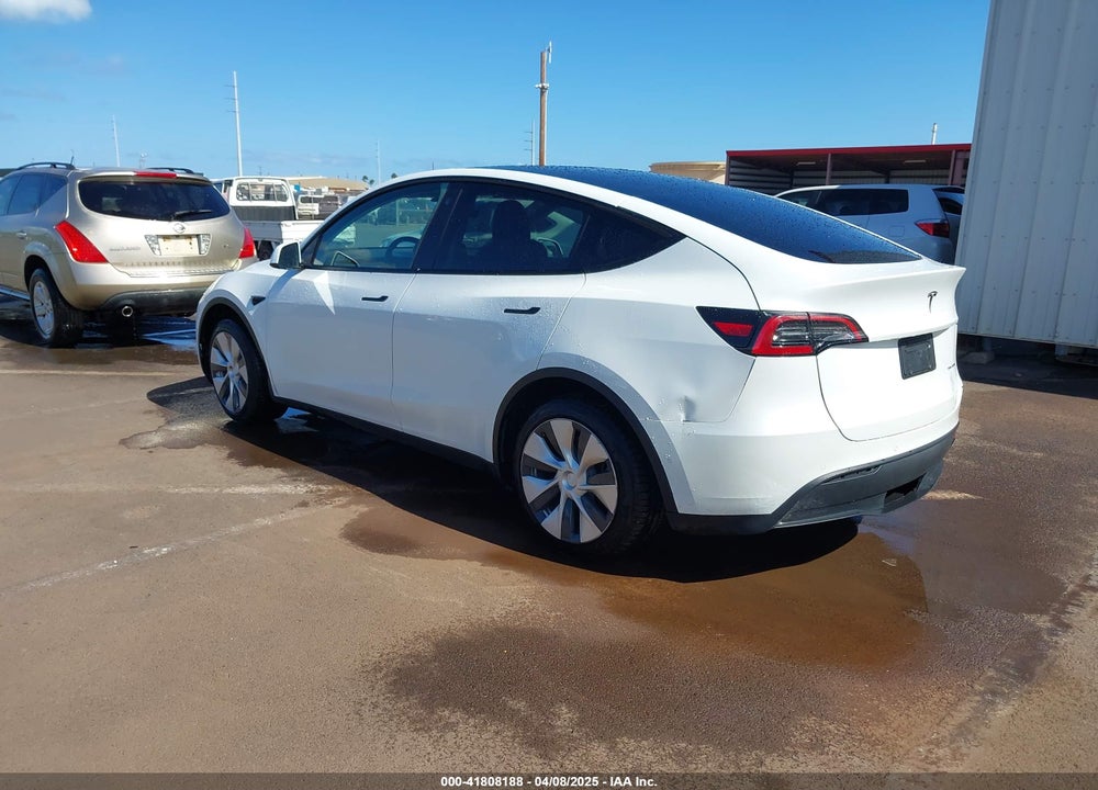 2021 TESLA MODEL Y LONG RANGE DUAL MOTOR ALL-WHEEL DRIVE VIN: 5YJYGDEE8MF293745