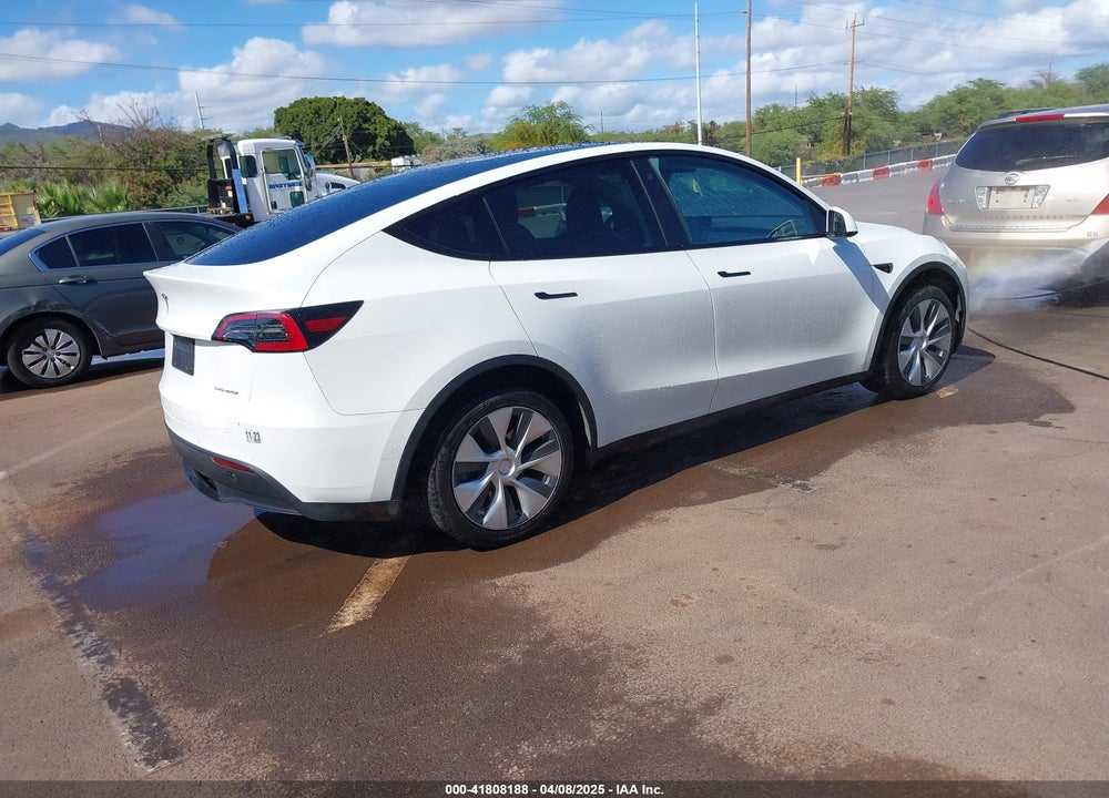 2021 TESLA MODEL Y LONG RANGE DUAL MOTOR ALL-WHEEL DRIVE VIN: 5YJYGDEE8MF293745