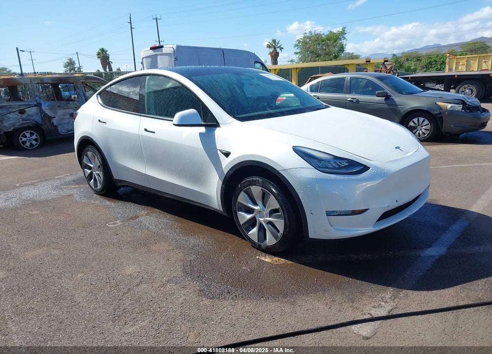 2021 TESLA MODEL Y LONG RANGE DUAL MOTOR ALL-WHEEL DRIVE VIN: 5YJYGDEE8MF293745