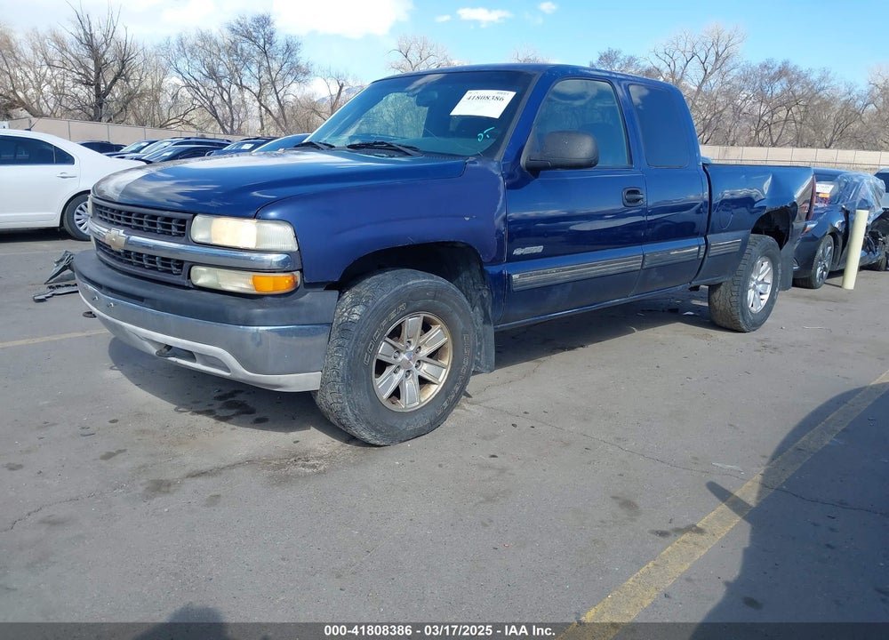 2001 CHEVROLET SILVERADO 1500 LS VIN: 2GCEK19T011398206