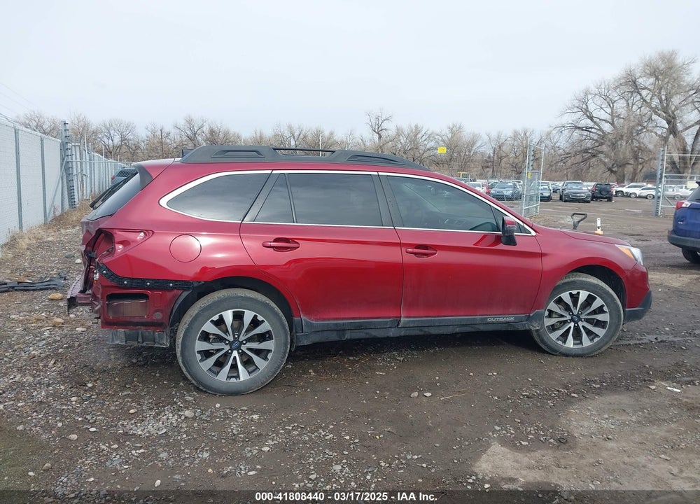 2016 SUBARU OUTBACK VIN: 4S4BSALC4G3236671