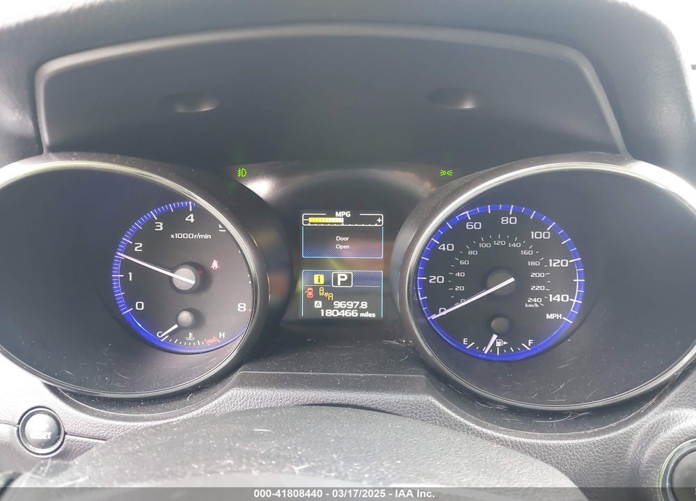 2016 SUBARU OUTBACK VIN: 4S4BSALC4G3236671
