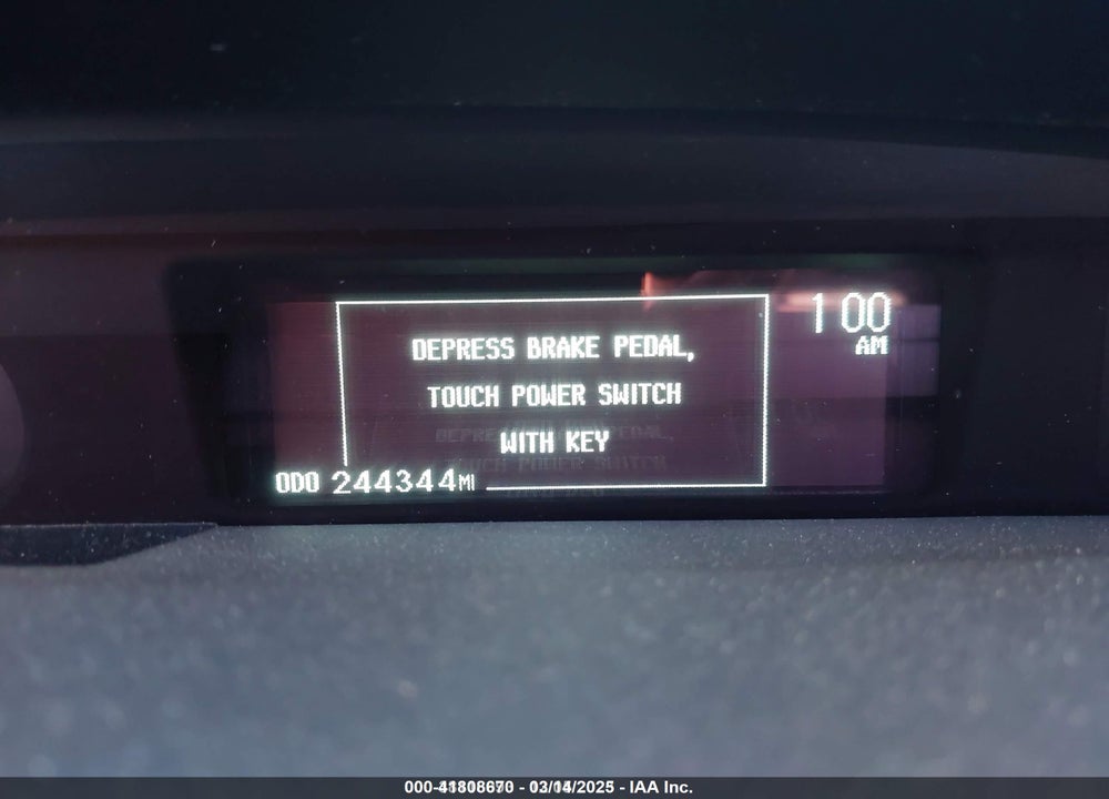 2011 TOYOTA PRIUS VIN: JTDKN3DU5B1410878